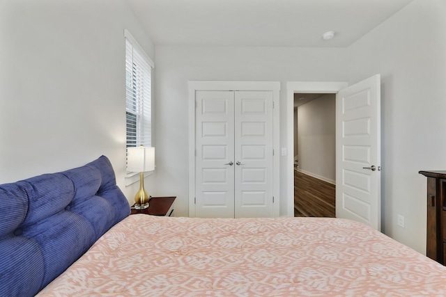 380 Gingerwood Ln, Hendersonville, TN 37075 - bedroom featuring a closet and wood finished floors