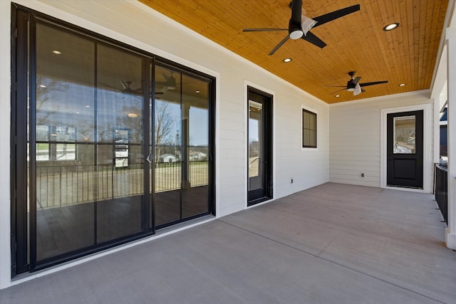 329 Lawndale Dr, Nashville, TN 37217 - view of patio / terrace featuring a ceiling fan
