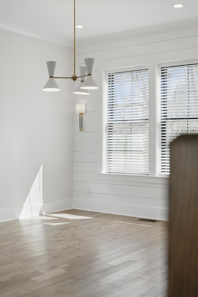 329 Lawndale Dr, Nashville, TN 37217 - unfurnished dining area with baseboards, wood finished floors, and recessed lighting