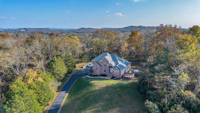 1056 Gilmore Hill Rd, Lebanon, TN 37087 - view from above of property featuring a heavily wooded area