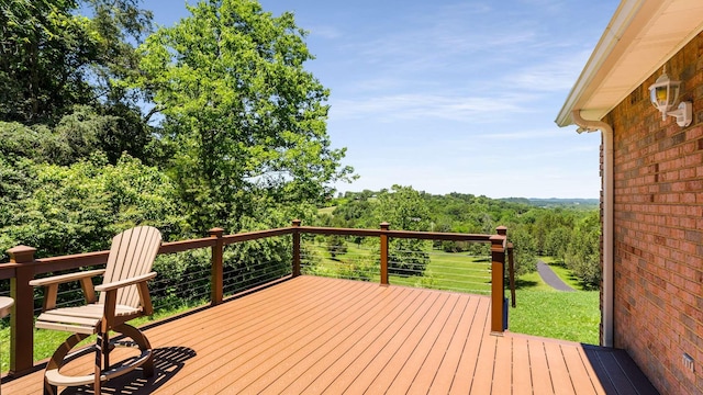 1056 Gilmore Hill Rd, Lebanon, TN 37087 - view of wooden deck