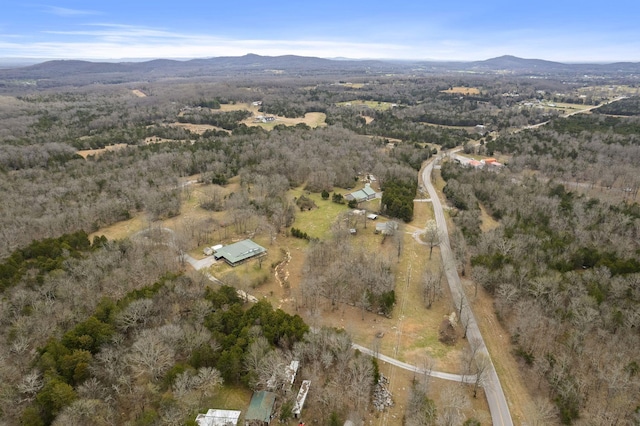 10669 S Windrow Rd, Rockvale, TN 37153 - view of property location with mountains and a forest