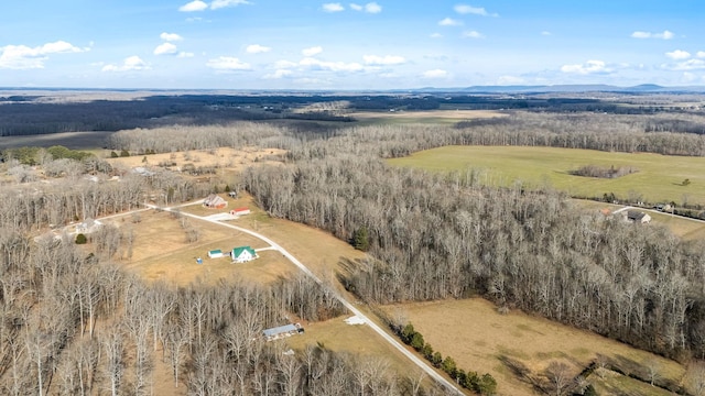 11 Walnut Creek Dr, Manchester, TN 37355 - aerial view of property's location with rural landscape