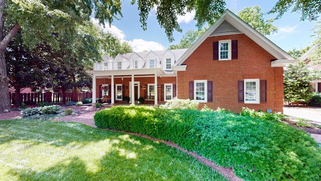 103 Doral Ln, Hendersonville, TN 37075 - back of house featuring brick siding