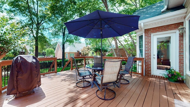 103 Doral Ln, Hendersonville, TN 37075 - deck featuring outdoor dining space
