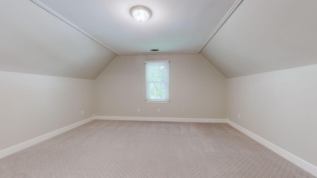 103 Doral Ln, Hendersonville, TN 37075 - additional living space with light carpet, baseboards, and lofted ceiling