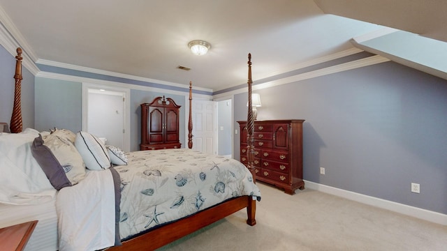 103 Doral Ln, Hendersonville, TN 37075 - bedroom featuring crown molding, carpet, and baseboards