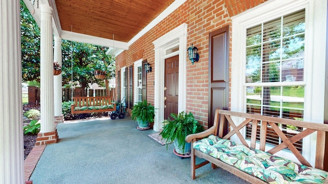 103 Doral Ln, Hendersonville, TN 37075 - view of covered porch