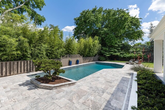 143 Prospect Hl, Nashville, TN 37205 - view of swimming pool featuring a patio area and a fenced backyard
