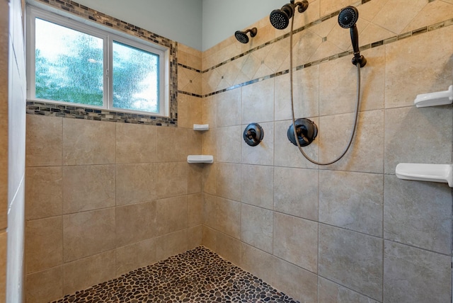 3840 SE Tater Peeler Rd, Lebanon, TN 37090 - bathroom featuring tiled shower