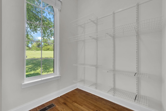 3840 SE Tater Peeler Rd, Lebanon, TN 37090 - spacious closet featuring dark wood-style floors