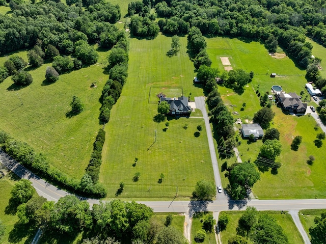 3840 SE Tater Peeler Rd, Lebanon, TN 37090 - overview of rural landscape