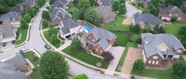 1023 Fitzroy Cir, Spring Hill, TN 37174 - aerial overview of property's location featuring nearby suburban area
