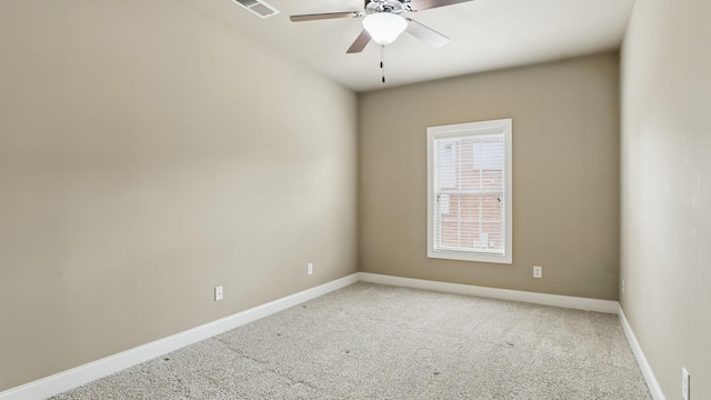 1023 Fitzroy Cir, Spring Hill, TN 37174 - carpeted empty room with a ceiling fan and baseboards