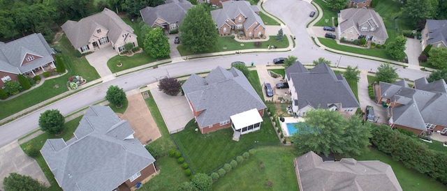 1023 Fitzroy Cir, Spring Hill, TN 37174 - aerial view of property's location with nearby suburban area