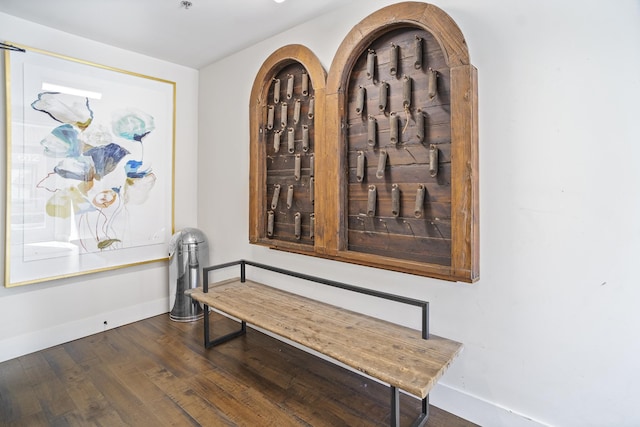 612 21st Ave N Unit 211, Nashville, TN 37203 - corridor with wood finished floors and baseboards