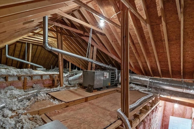7244 Knottingham Dr, Fairview, TN 37062 - view of unfinished attic