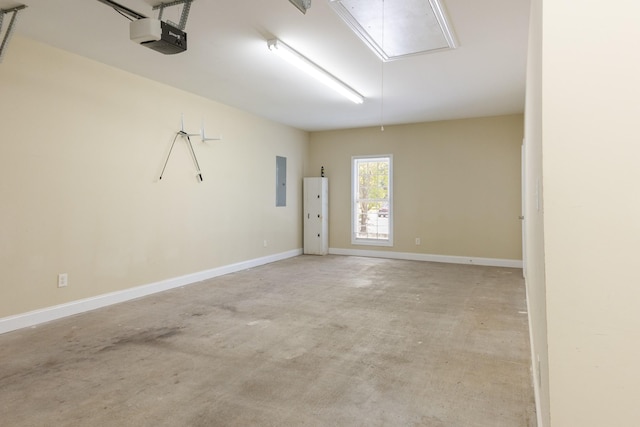 318 Tulip Tree Trl, Estill Springs, TN 37330 - garage with a garage door opener and electric panel