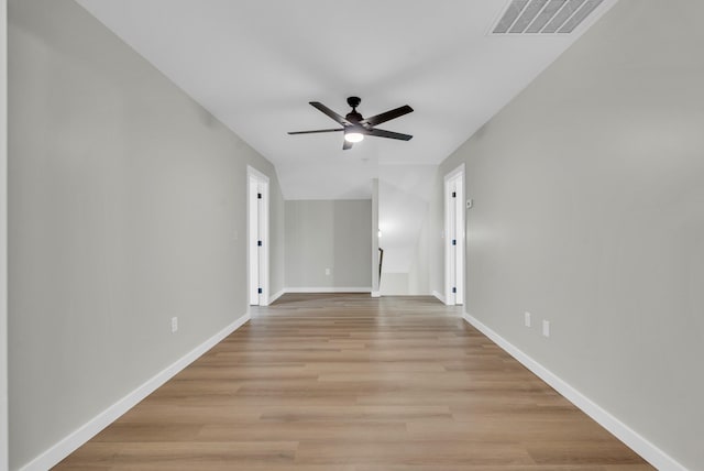 2600 Spring Arbor Ct, Cookeville, TN 38501 - unfurnished room with a ceiling fan, light wood-style flooring, and baseboards