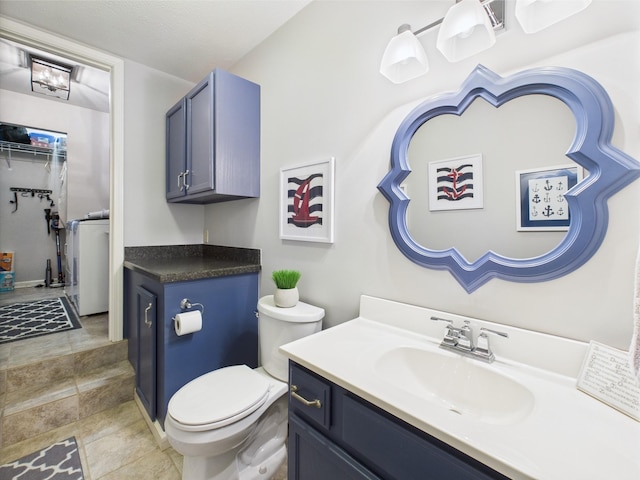 21 Heron Pt, Cadiz, KY 42211 - full bath with vanity, toilet, and washer / clothes dryer