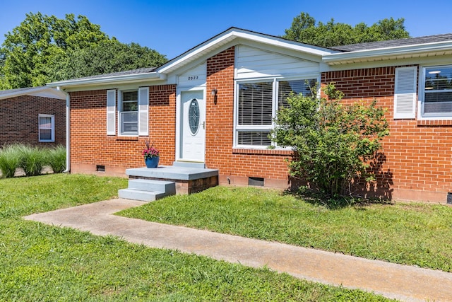 2023 Denise Dr, Columbia, TN 38401 - view of front of home with a front lawn and brick siding