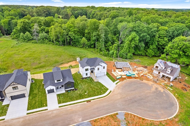 197 Dewberry Ct, Clarksville, TN 37042 - drone / aerial view of a heavily wooded area