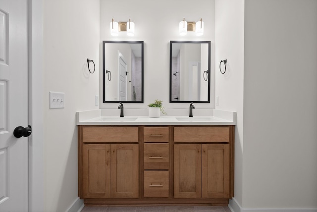 197 Dewberry Ct, Clarksville, TN 37042 - full bath featuring double vanity and baseboards