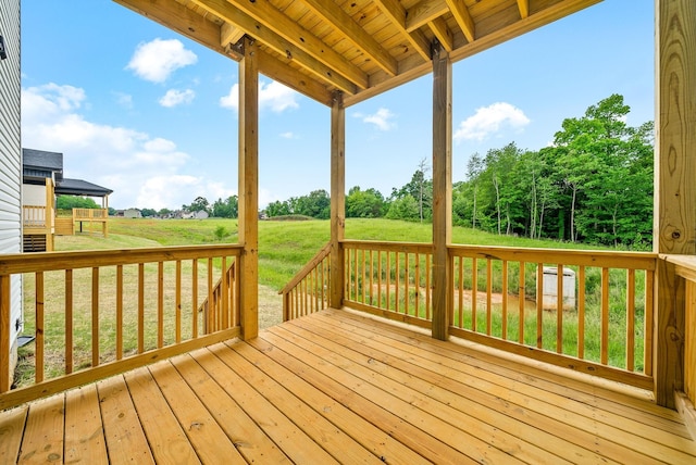 197 Dewberry Ct, Clarksville, TN 37042 - deck with a yard