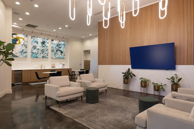 1510 Demonbreun St Unit 701, Nashville, TN 37203 - community lobby featuring recessed lighting and a sink