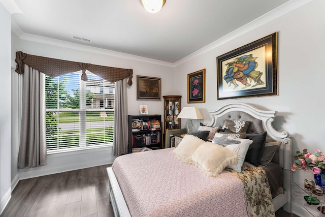 134 Wynfield Blvd, Mount Juliet, TN 37122 - bedroom featuring crown molding, wood finished floors, and baseboards
