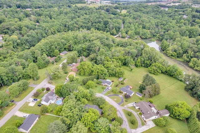 3071 Bayshore Dr, Cookeville, TN 38506 - drone / aerial view of a heavily wooded area
