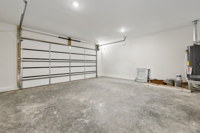 827 Oconner St, Smithville, TN 37166 - garage with water heater and recessed lighting