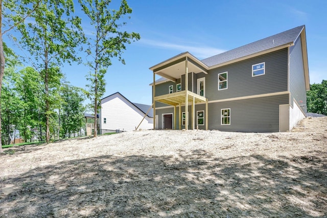 12165 Bull Run Lot # 159, Birchwood, TN 37308 - view of front of home featuring a garage and a balcony