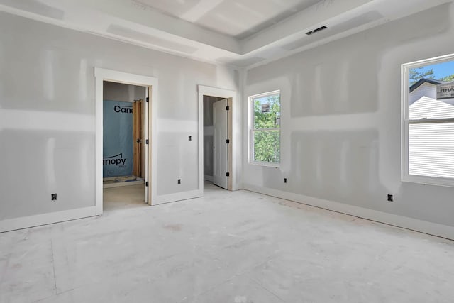 12165 Bull Run Lot # 159, Birchwood, TN 37308 - unfurnished bedroom featuring multiple windows, baseboards, and ensuite bathroom