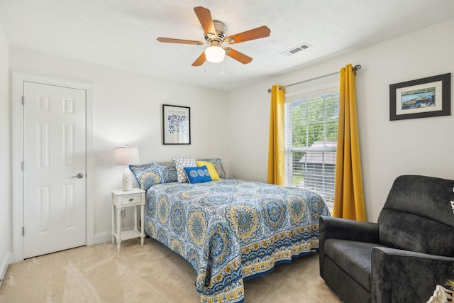 5405 Cliffstone Dr, Smyrna, TN 37167 - carpeted bedroom with a ceiling fan