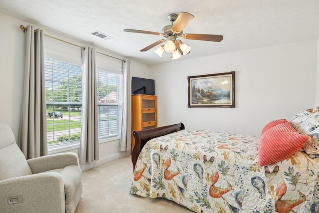 5405 Cliffstone Dr, Smyrna, TN 37167 - bedroom featuring light carpet and ceiling fan