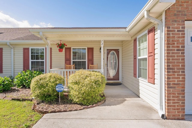 72 Anchor Dr, Rossville, GA 30741 - entrance to property with covered porch and brick siding