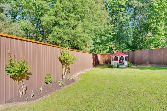 108 Dalewood Cir, Chickamauga, GA 30707 - view of yard with a gazebo