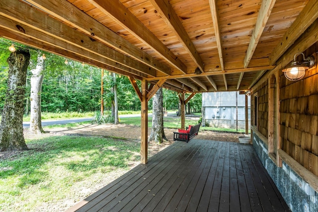 1353 Chapmansboro Rd, Chapmansboro, TN 37035 - view of deck