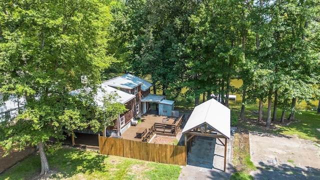 1353 Chapmansboro Rd, Chapmansboro, TN 37035 - aerial view of property and surrounding area