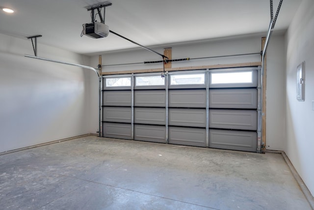 2032 Pleasant Cv, Nashville, TN 37214 - garage with a garage door opener and electric panel