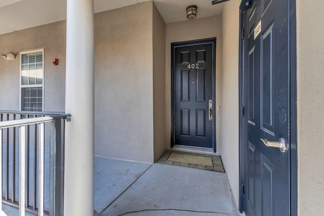 307 Seven Springs Way Unit 402, Brentwood, TN 37027 - property entrance featuring stucco siding