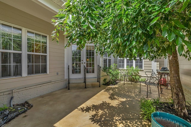 1552 Charleston Blvd, Murfreesboro, TN 37130 - view of patio featuring french doors