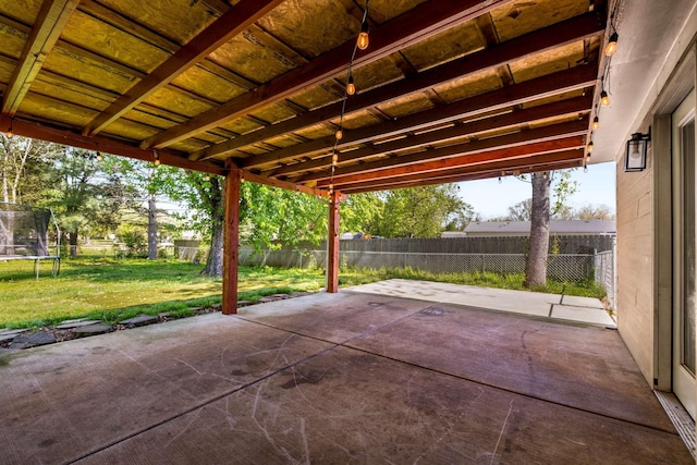 4706 Barfield Crescent Rd, Murfreesboro, TN 37128 - view of patio featuring a trampoline