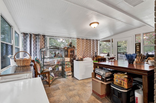 4028 Tomahawk Cir NW, Cleveland, TN 37312 - sunroom / solarium with stone finish floors