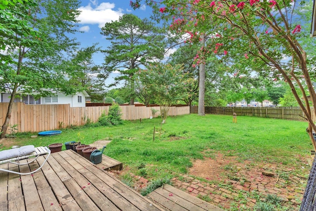 4028 Tomahawk Cir NW, Cleveland, TN 37312 - view of yard featuring a deck