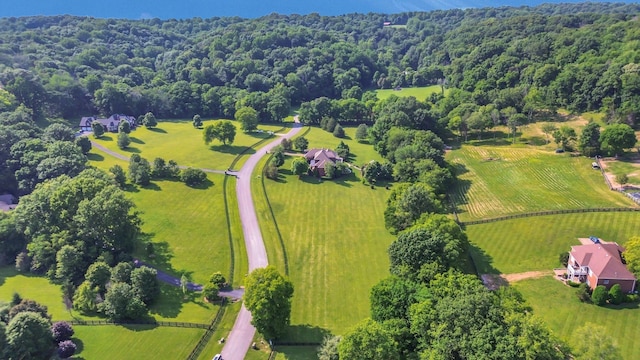 3630 Bear Creek Ln, Thompsons Station, TN 37179 - aerial view of sparsely populated area with a heavily wooded area