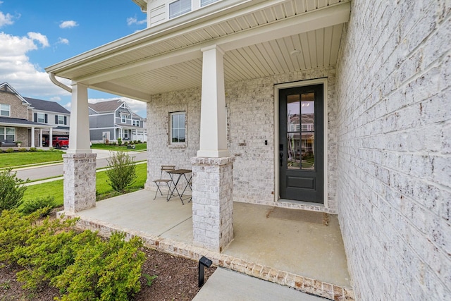 1705 Merkel Rd, Columbia, TN 38401 - entrance to property featuring covered porch and a residential view