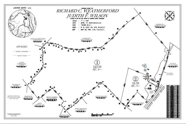 2001 Scotty Parker Rd, Gallatin, TN 37066 - survey map / technical document