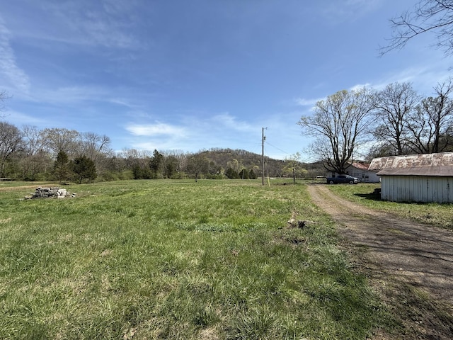 2001 Scotty Parker Rd, Gallatin, TN 37066 - view of yard featuring driveway and a view of rural / pastoral area
